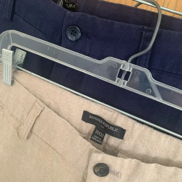Banana republic factory linen pants 31X32 - Picture 2 of 5